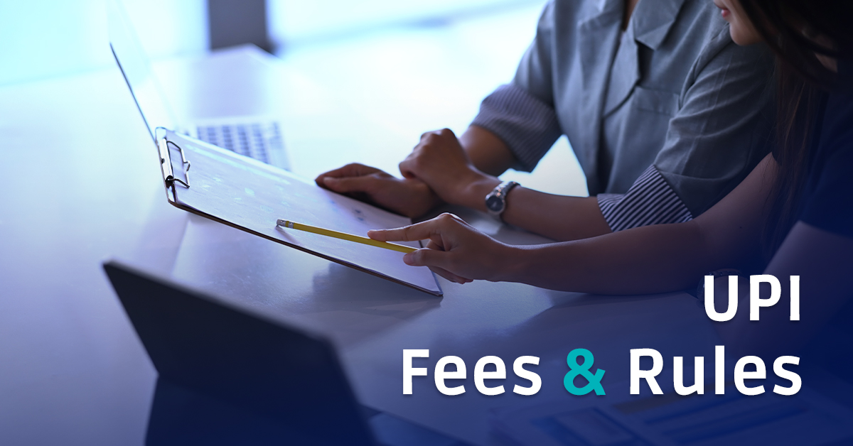 upi fees & rules